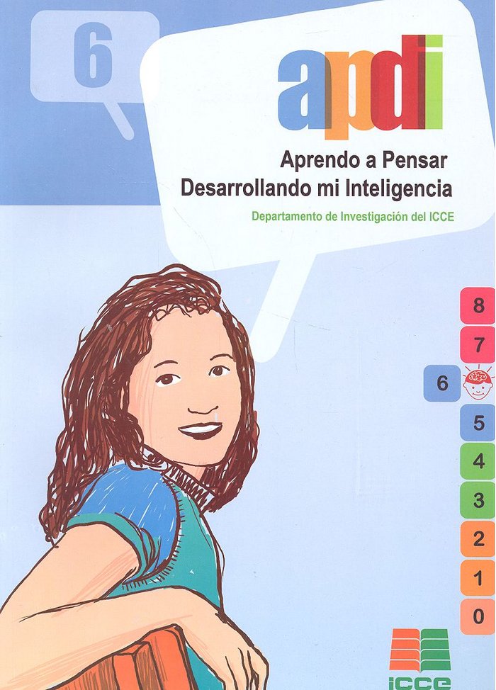 Kniha APDI 6, aprendo a pensar desarrollando mi inteligencia 