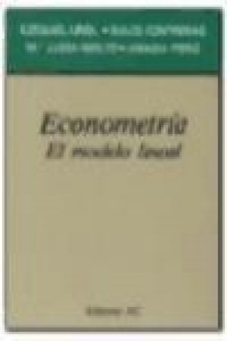 Buch Econometría : el modelo lineal Dulce Contreras Bayarri