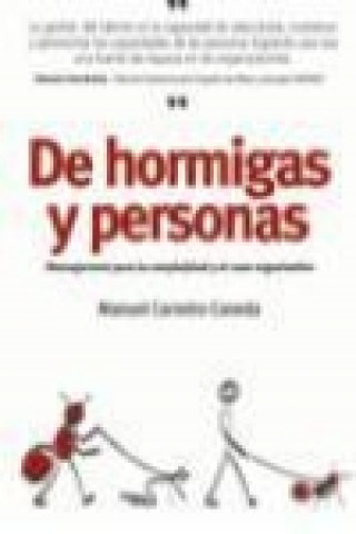 Book De hormigas y personas Manuel Carneiro Caneda