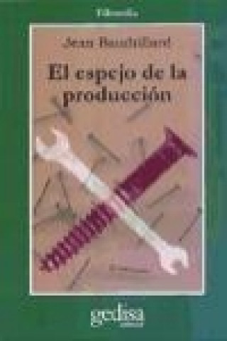 Book El espejo de la producción Jean Baudrillard