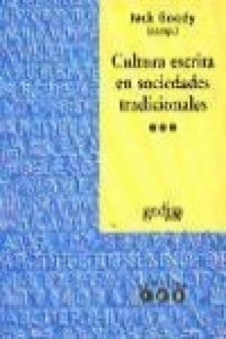 Könyv Cultura escrita en sociedades tradicionales Maurice Bloch