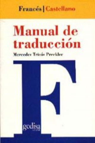 Buch Manual de traducción francés-castellano Mercedes Tricas Preckler