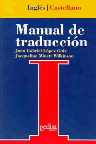 Kniha Manual De Traduccion Ingles Castellano Gabriel López Guix