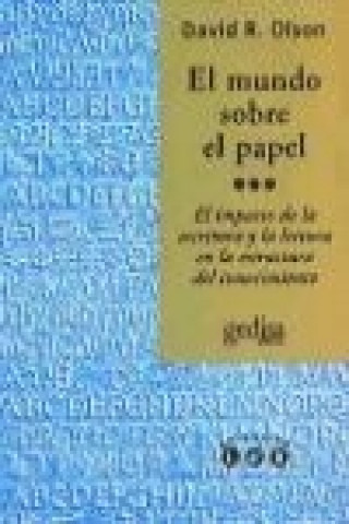 Libro El mundo sobre el papel David R. Olson