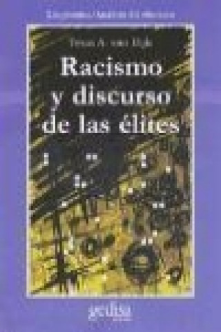 Kniha Racismo y discurso de las élites Teun A. van Dijk