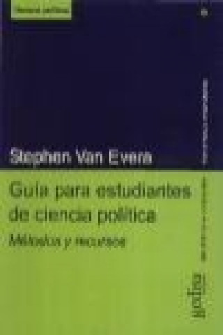 Könyv Guía para estudiantes de ciencia política Stephen Van Evera