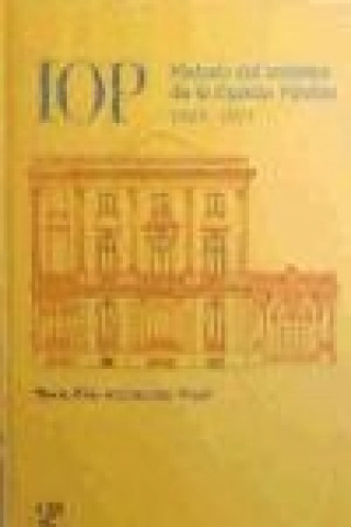 Libro Historia del IOP María Pilar Alcobendas Tirado