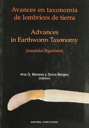 Kniha Avances en taxonomía de lombrices de tierra = Advances in earthworm taxonomy : Annelida : Oligochaeta 