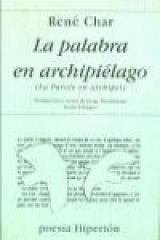 Kniha La palabra en archipiélago : (1952-1960) René Char