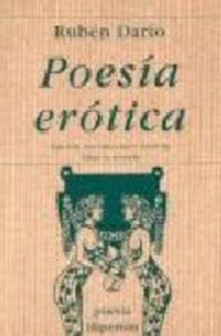 Libro Poesía erótica Rubén Darío