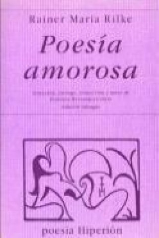 Kniha Poesía amorosa Rainer Maria Rilke