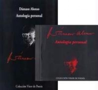 Libro Antología personal Dámaso Alonso