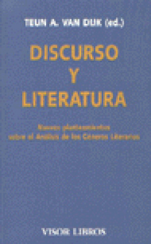 Könyv Discurso y literatura Teun A. van Dijk