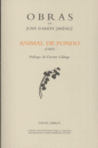 Book Animal de fondo Juan Ramón Jiménez