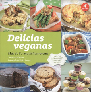 Kniha Delicias veganas Toni Rodríguez Segura