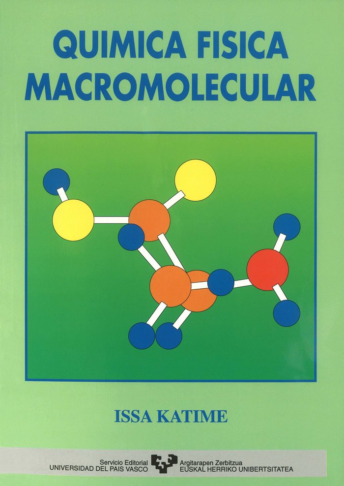 Kniha Química física macromolecular Issa Katime
