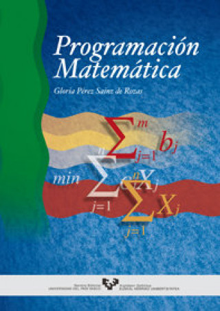 Knjiga Programación matemática Gloria Pérez Sáinz de Rozas