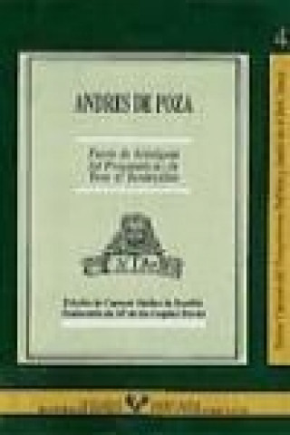 Buch Andrés de Poza : fuero de hidalguía "Ad pragmáticas de Toro & Tordesillas" 