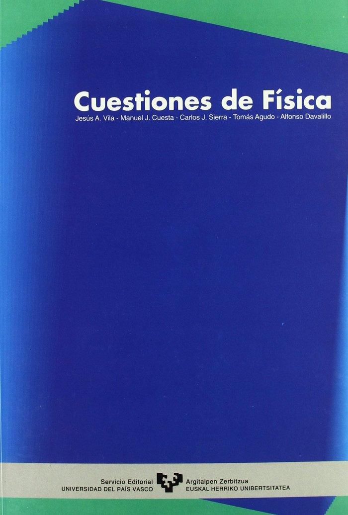 Kniha Cuestiones de fisica : Escuela Superior de la Marina Civil, Bilbao 
