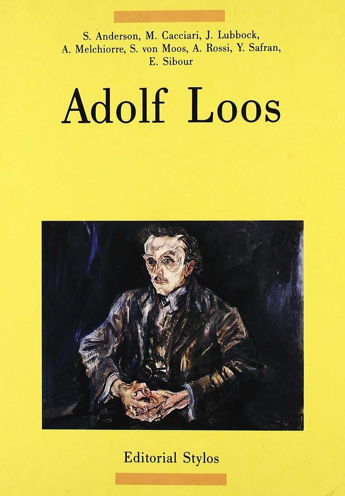Kniha Adolf Loos Antonio Pizza