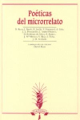 Knjiga Poéticas del microrrelato David Roas