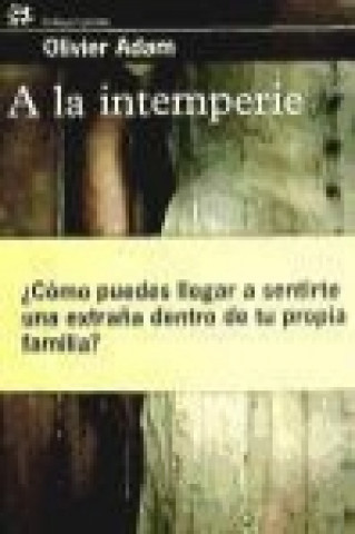 Livre A la intemperie Olivier Adam