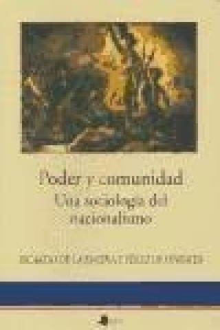 Kniha Poder y comunidad : una sociología del nacionalismo Ricardo de la Encina y Pérez de Onraita