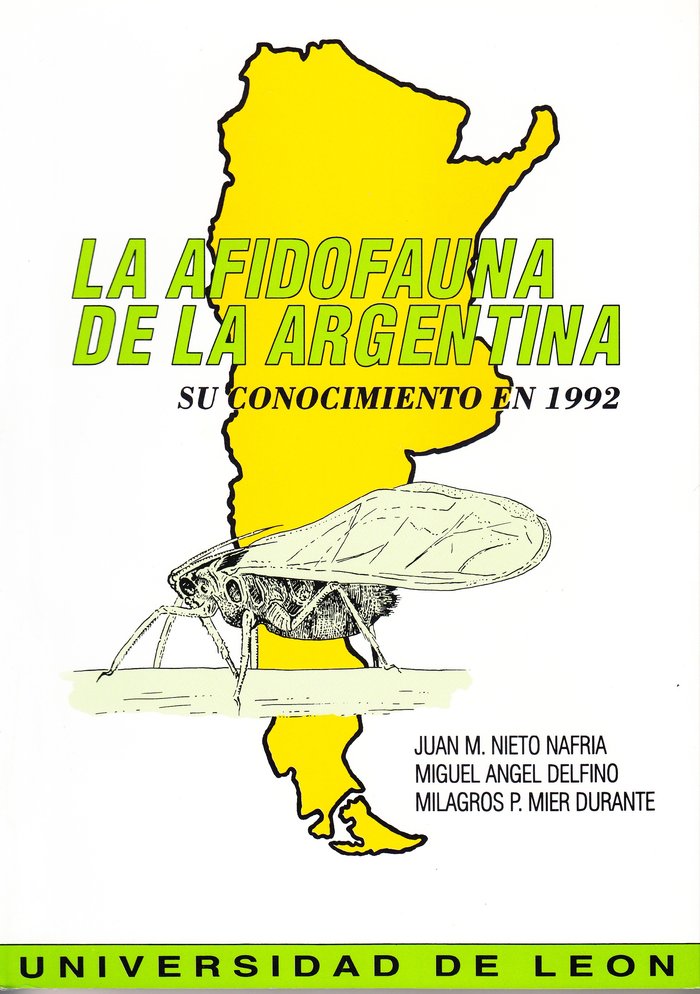 Kniha La afidofauna en la Argentina Miguel Ángel Delfino
