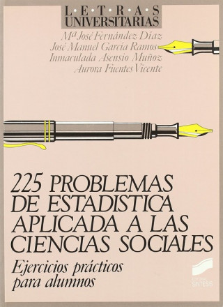 Kniha Doscientos veinticinco problemas estadística... a ciencias sociales 