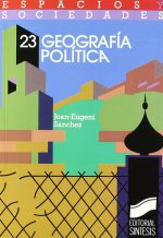Könyv Geografía política Eugeni Sánchez Pérez