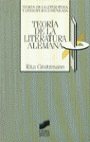 Könyv La teoría literatura alemana Rita Gutzmann