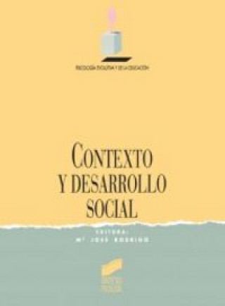 Könyv Contexto y desarrollo social 