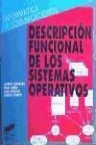 Книга Descripción funcional de los sistemas operativos Julio González-Clemente Rodríguez