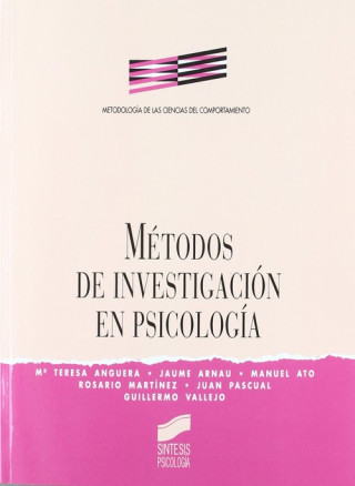 Carte Métodos de investigación en psicología 
