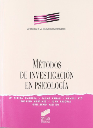 Livre Métodos de investigación en psicología 