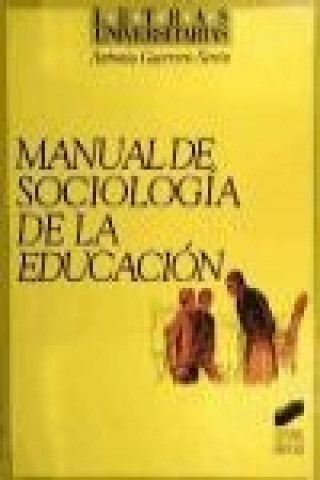 Книга Manual de sociología de la educación 