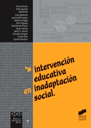 Knjiga Intervención educativa en inadaptación social 