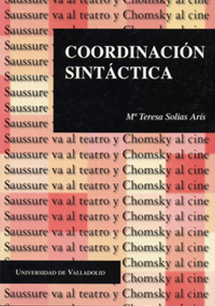 Kniha Coordinación sintáctica María Teresa Solias Arís