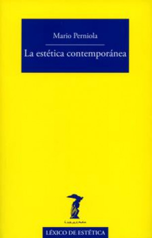 Könyv La estética contemporánea 