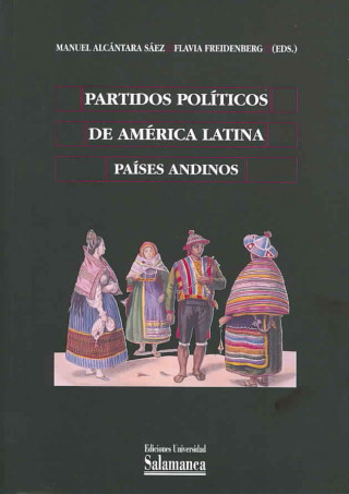 Carte Partidos políticos de América Latina. Países andinos 