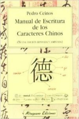 Kniha Manual de escritura de los caracteres chinos Pedro Ceinos