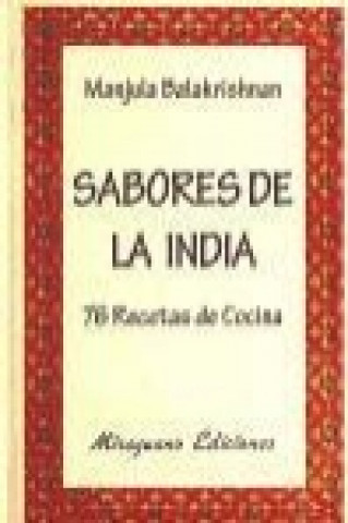 Книга Sabores de la India : 76 recetas de cocina Manjula Balakrishnan