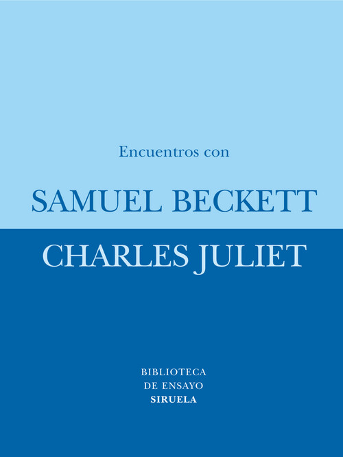 Carte Encuentros con Samuel Beckett Charles Juliet