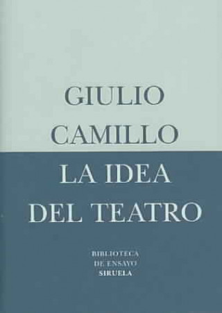 Könyv La idea del teatro Giulio Camillo