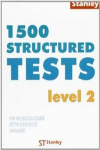 Książka Test estructurados de inglés II Edward R. Rosset