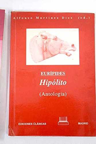Carte Euripides : Hipólito : (antología) Eurípides
