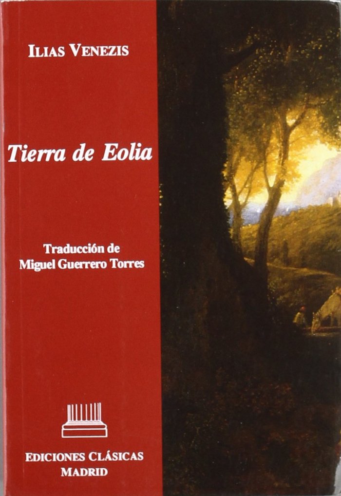 Kniha Tierra de Eolia Ilías Venezis