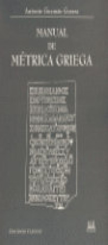 Kniha Manual de métrica griega Antonio Guzmán Guerra
