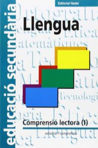 Kniha Comprensió lectora, 1 ESO Margarita Recasens Estrada