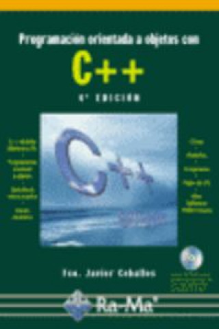 Könyv Programación orientada a objetos con C++ Francisco Javier Ceballos Sierra